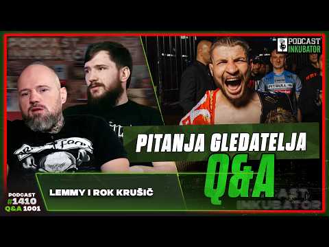 Podcast Inkubator #1410 Q&A 1001 - Lemmy i Rok Krušič