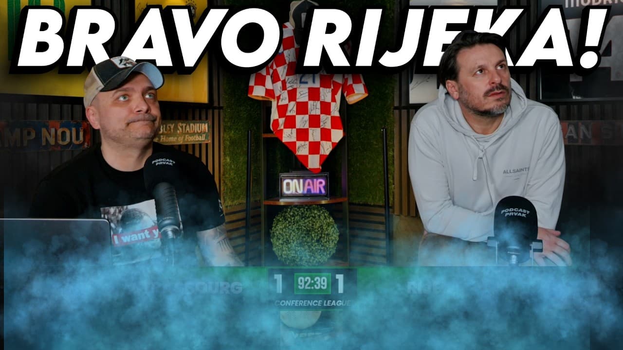 STRASBOURG vs RIJEKA 1:1! MALO JE FALILO!