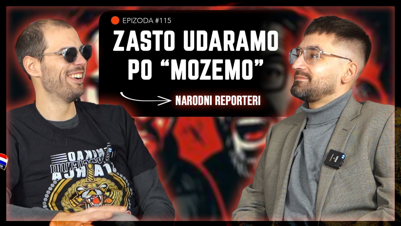 ALPEZA & ŠOŠIĆ - NARODNI REPORTERI  - Želimo da narod zna istinu ! -PODCAST ČUŠPAJZ #115