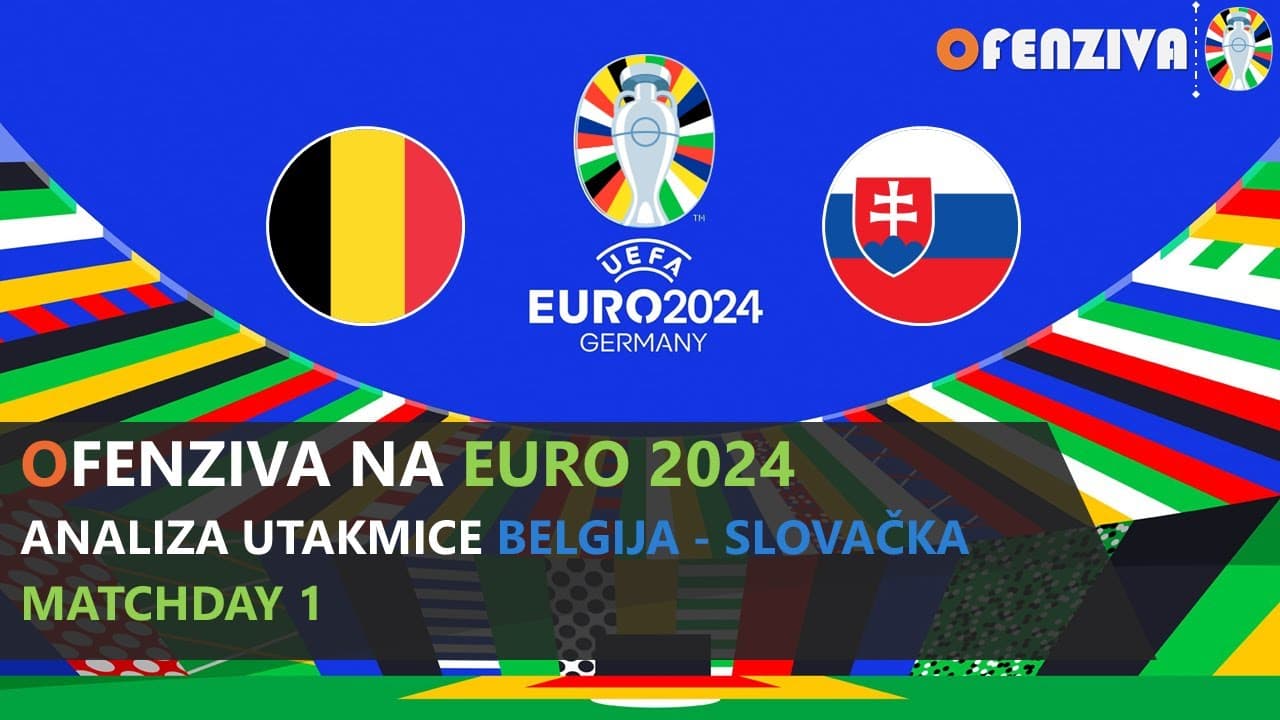 Ofenziva na EURO Live: Belgija - Slovačka 0:1