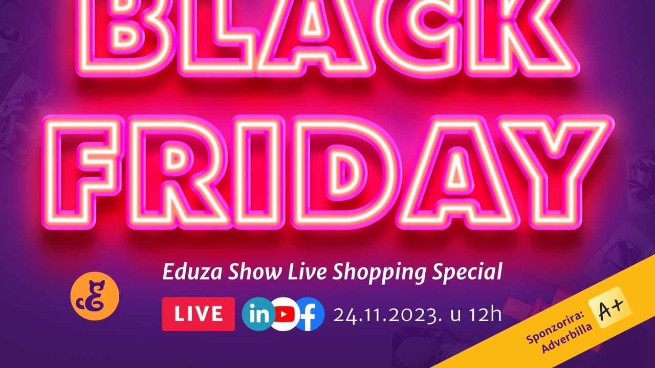 🎁 Eduza Show Black Friday Live Shopping Special powered by Adverbilla | #102