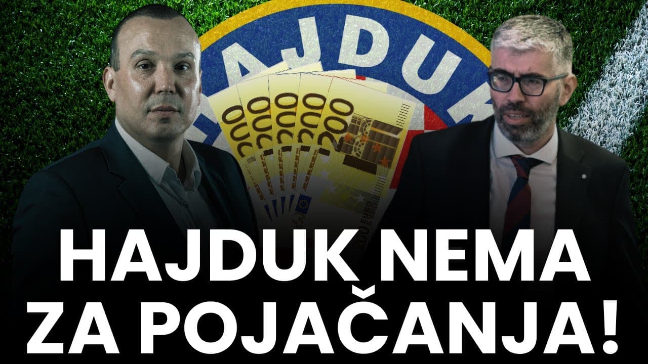 BUDIMO REALNI HAJDUK NEMA NOVACA! ZAŠTO JE TO TAKO?