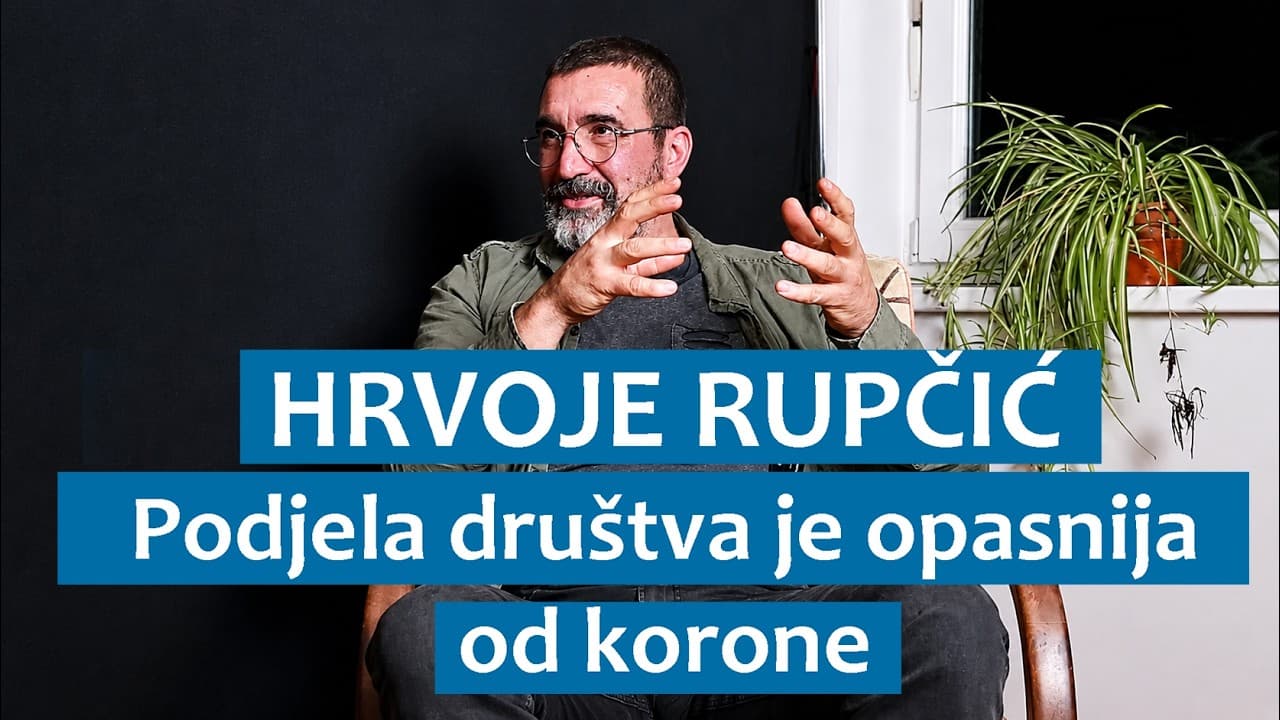 Hrvoje Rupčić: Podjela društva je opasnija od korone