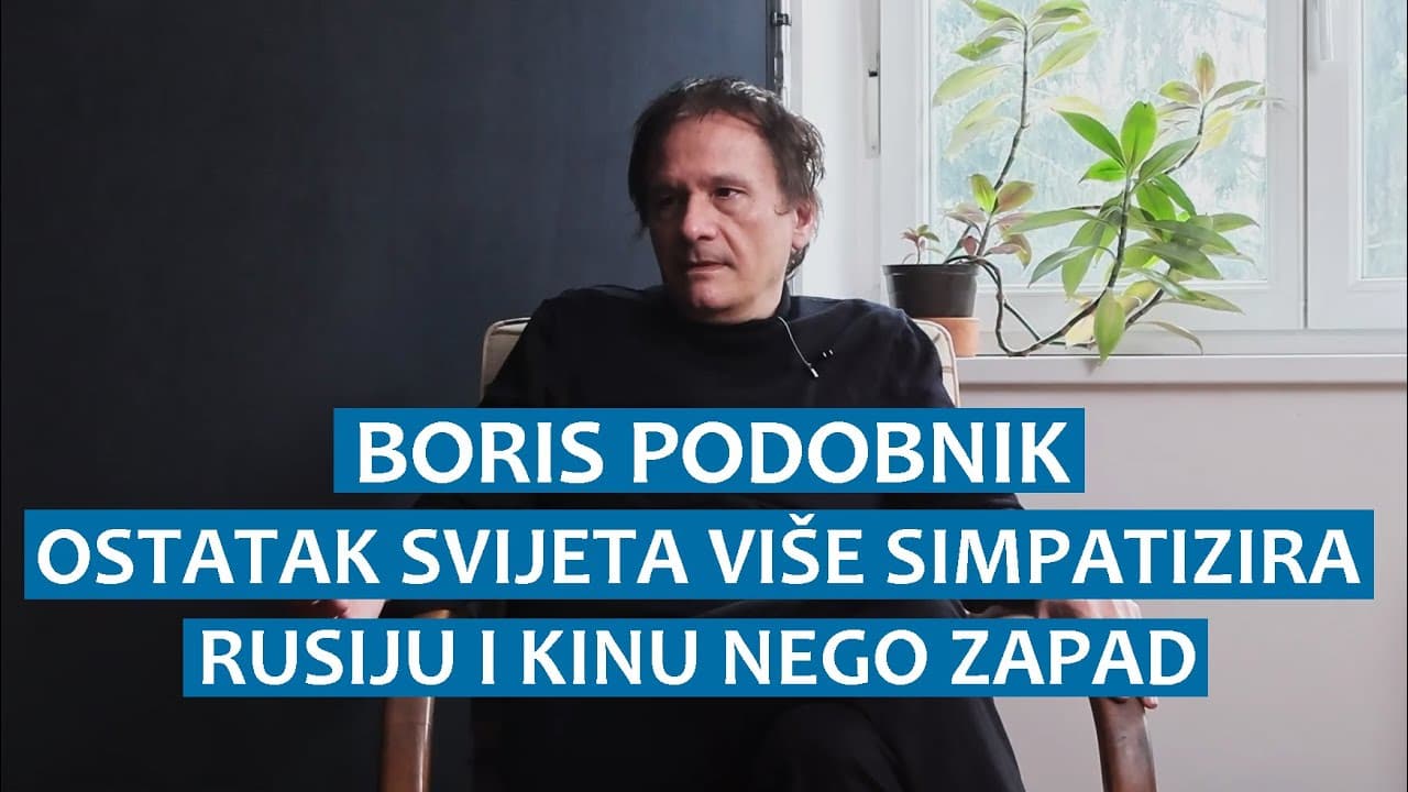 Boris Podobnik: Ostatak svijeta više simpatizira Rusiju i Kinu nego Zapad