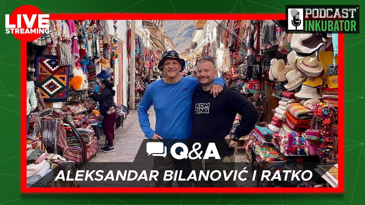 Podcast Inkubator #815 Q&A 586 -  Aleksandar Bilanović i Rale