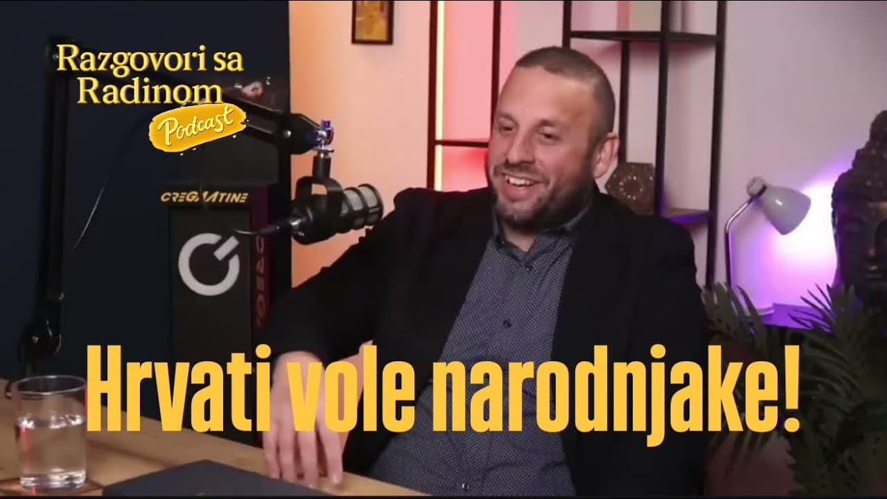 Zašto Hrvati pevaju narodnjake i kako su nastali od Srba? - Goran Šarić - Nikola Radin Podcast