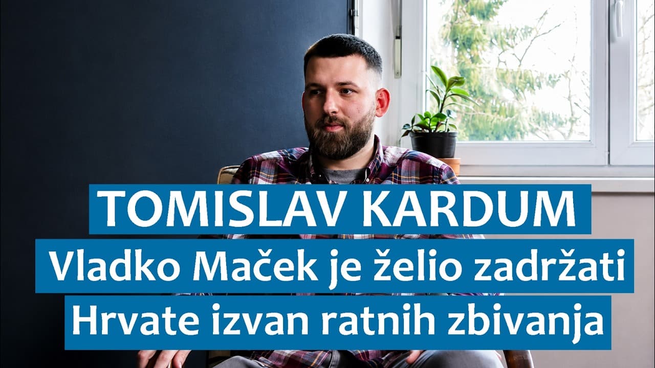 Tomislav Kardum: Vladko Maček je želio zadržati Hrvate izvan ratnih zbivanja