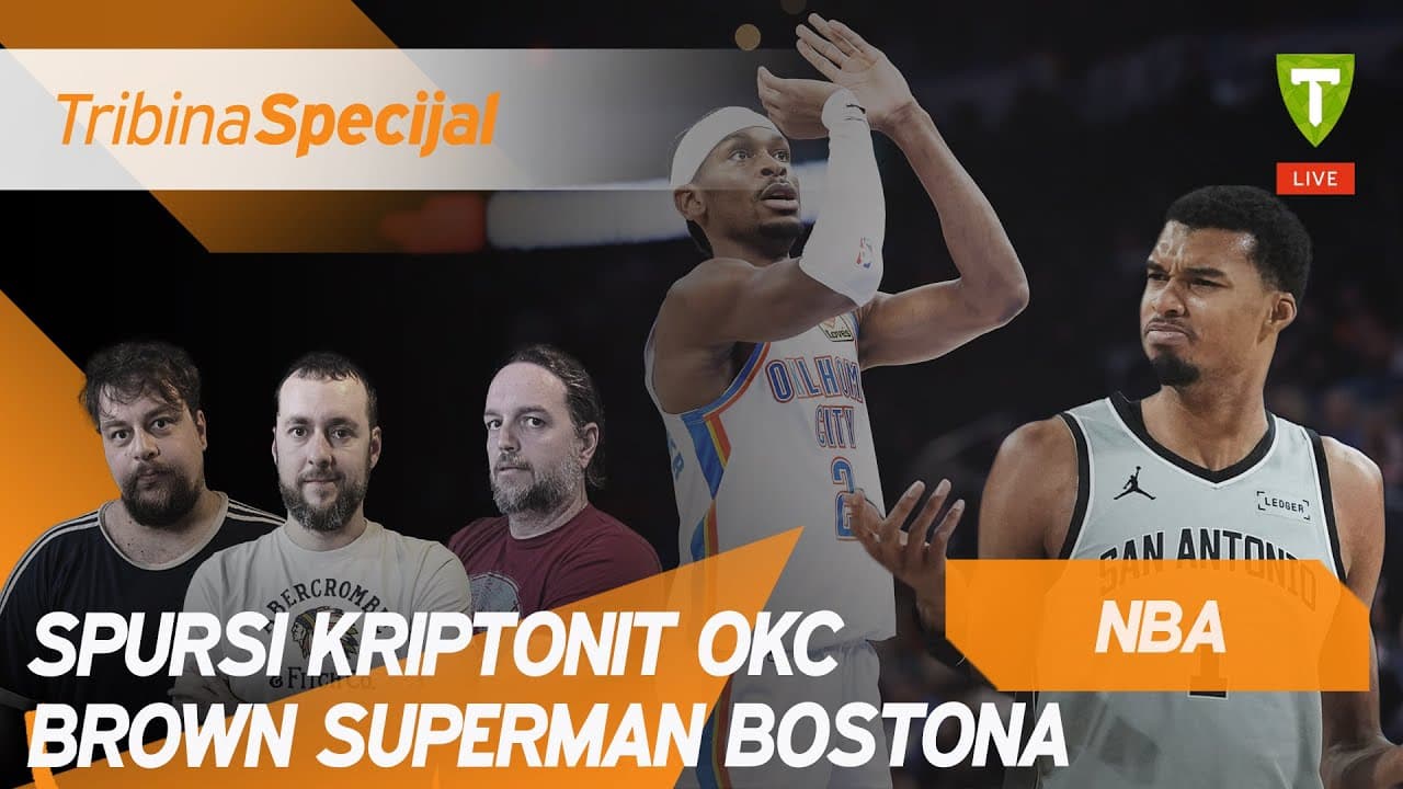 Spursi - Oklahomin kriptonit, Brown - Bostonov Superman I Tribina NBA