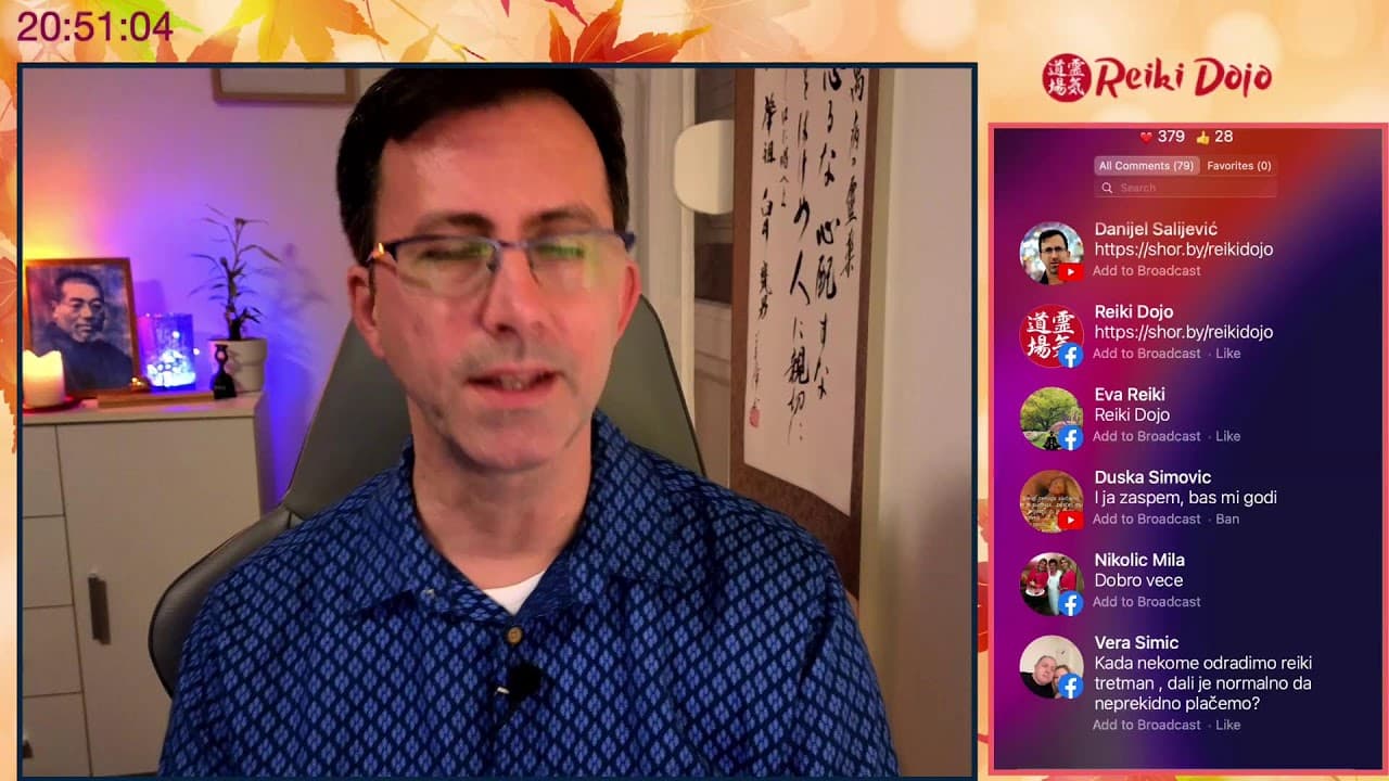 Reiki Dojo LIVE - 05-03-2023