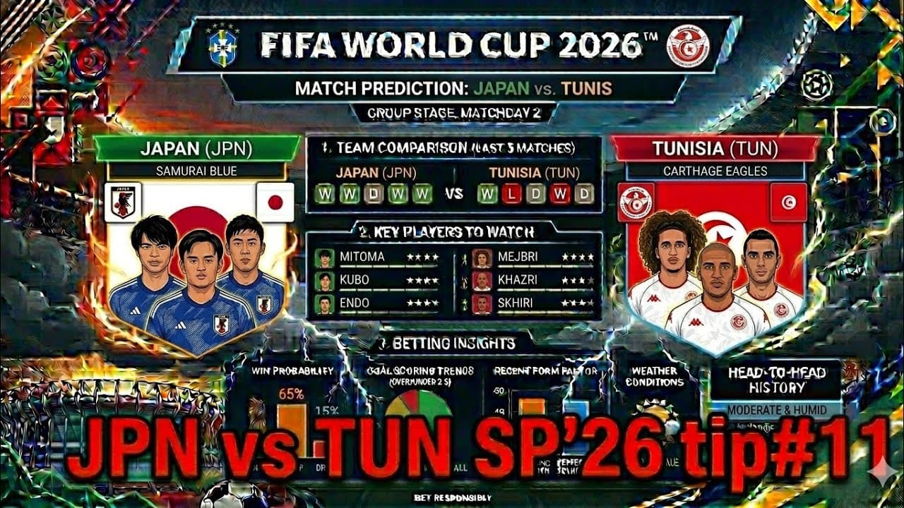   #Japan vs Tunis #SP2026 🔥 tip#11