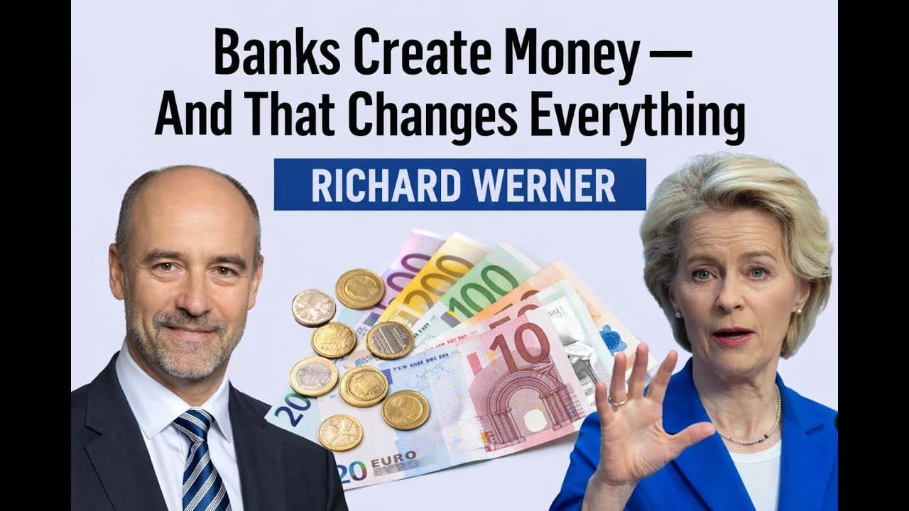 Banks Create Money — And That Changes Everything | Richard Werner