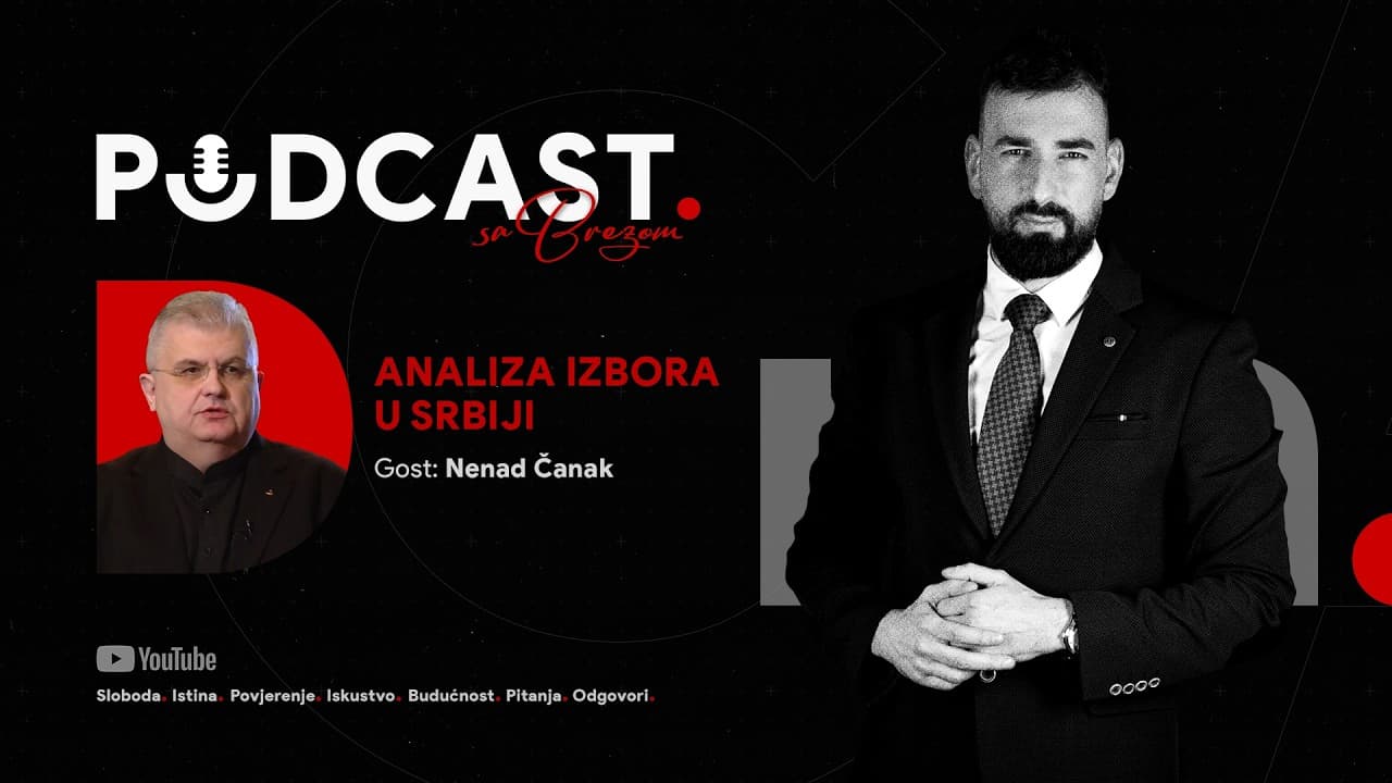 ČANAK: Srbija je SPALJENA, ovo je samo šansa, a STUDENTI su nepoznata CRNA KUTIJA! PODCAST S BREZOM