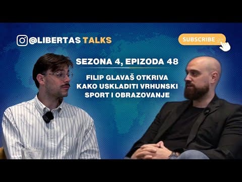 S4E48: Filip Glavaš otkriva kako uskladiti vrhunski sport i obrazovanje