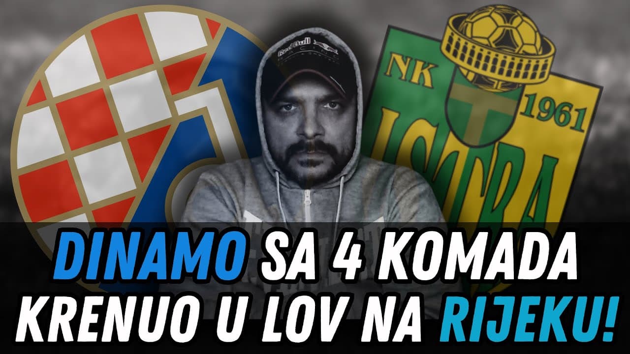 DINAMO vs ISTRA 4:1! DINAMO POBJEDOM U LOVU NA RIJEKU!