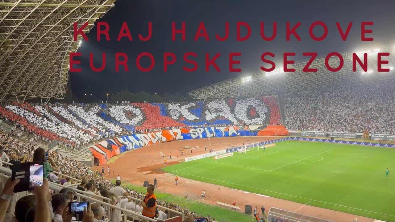 HAJDUK - RUŽOMBEROK 0:1 sa POLJUDA / VLOGLIĆ #20