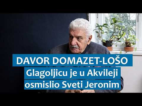 Admiral Davor Domazet-Lošo: Glagoljicu je u Akvileji osmislio Sveti Jeronim