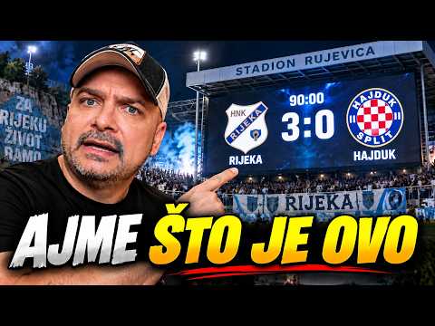 RIJEKA vs HAJDUK 3:0! RIJEKA ZAUSTAVILA HAJDUK!