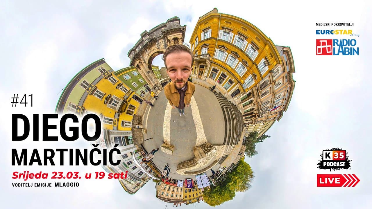 Diego Martinčić, panorama fotograf u emisiji - podcast k35