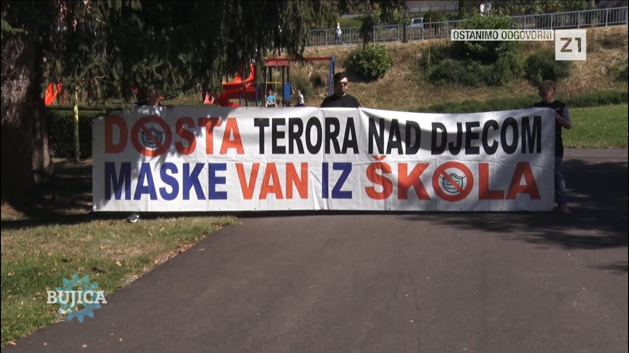 BUJICA 13.09.2021. Dr. Valerije Vrček: MASKE NE ŠTITE NEGO ŠTETE, NI HIPOKRAT IH NE BI NOSIO!