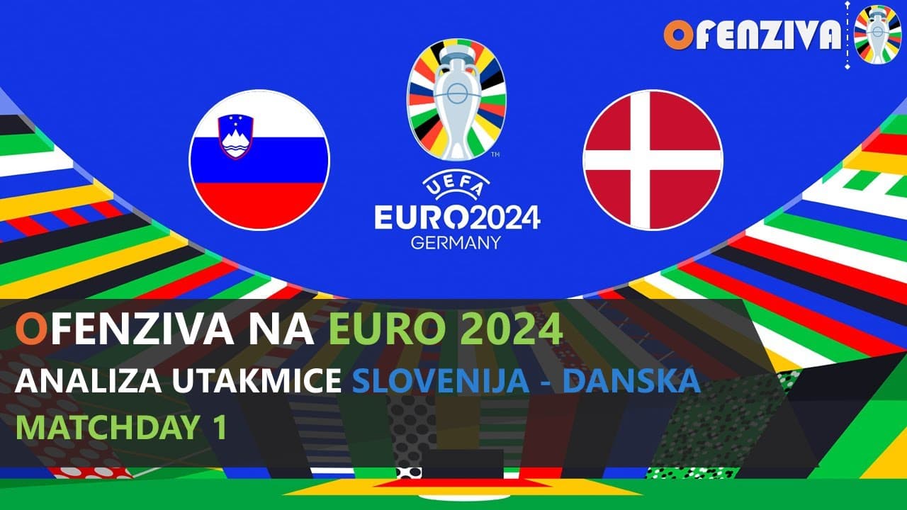 Ofenziva na Euro live: Slovenija - Danska 1:1