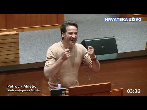 Miletić šokirao Sabor: Sve treba politi benzinom i zapaliti, poravnati bagerom