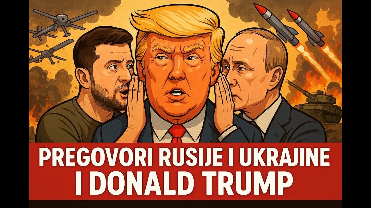Pregovori Rusije i Ukrajine i Donald Trump
