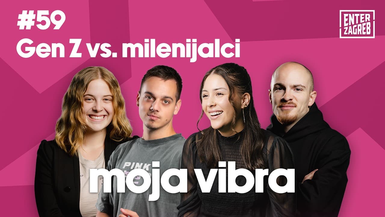 Enter Podcast #59 Gen Z vs. milenijalci - Tko zapravo radi više?