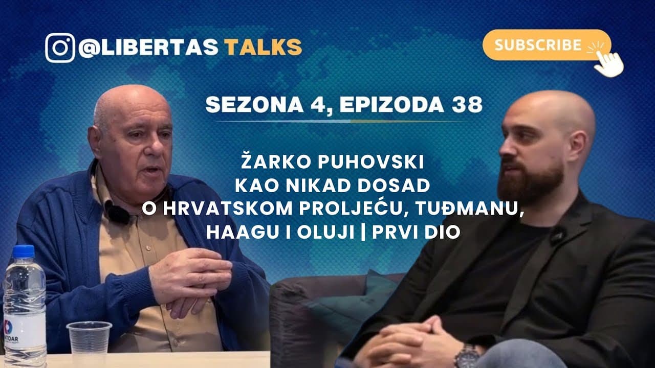 S4E38: Žarko Puhovski kao nikad dosad o Hrvatskom proljeću, Tuđmanu, Haagu i Oluji | Prvi dio