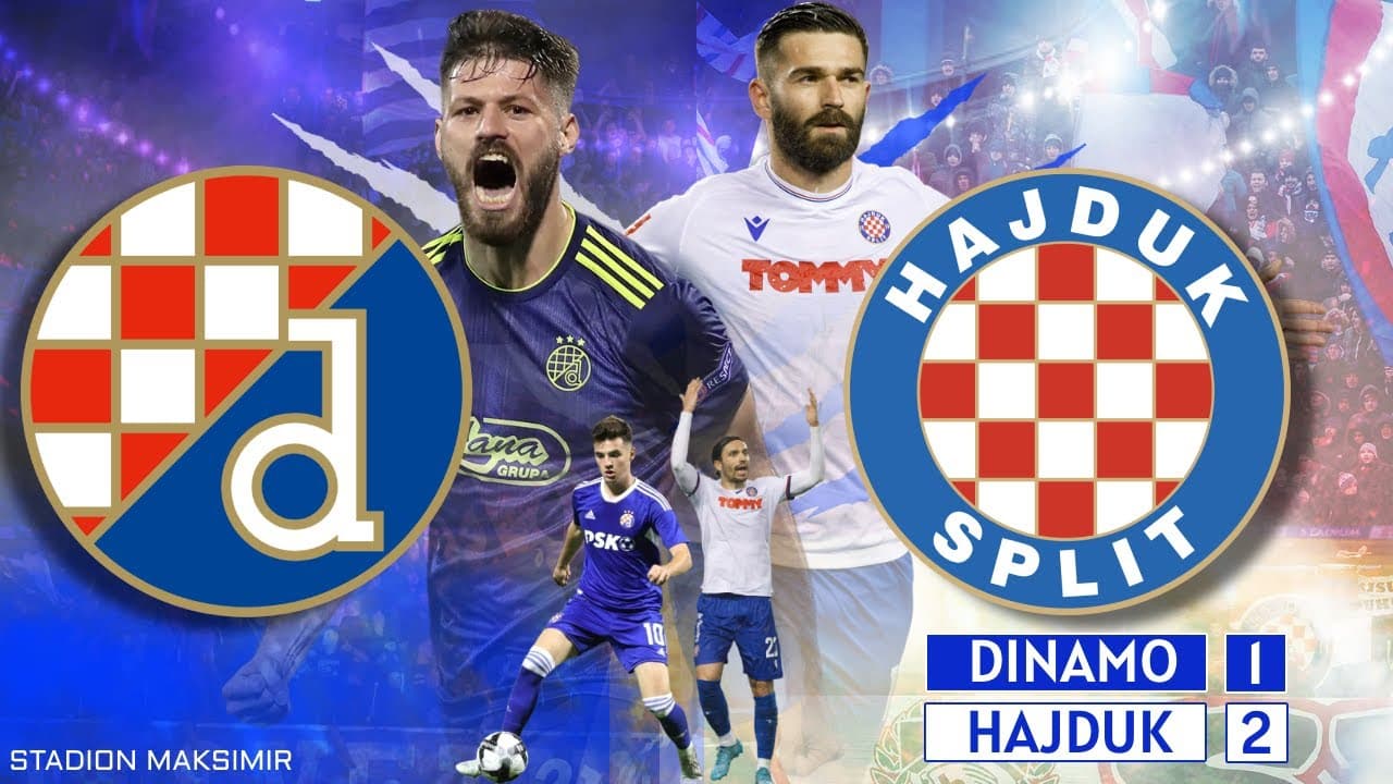 🔴Dinamo - Hajduk 1:2🔴 Može li Hajduk do titule prvaka???