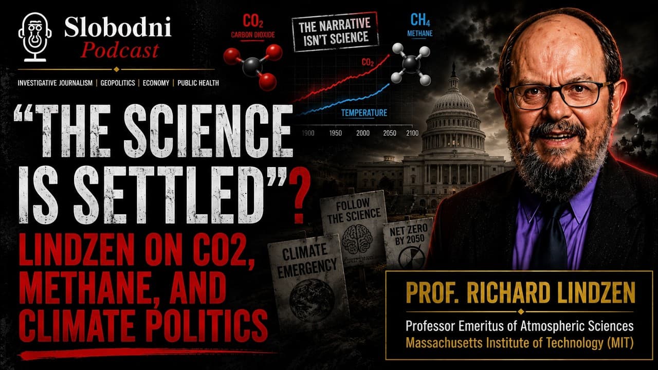 “The Science Is Settled”? Lindzen on CO2, Methane, and Climate Politics