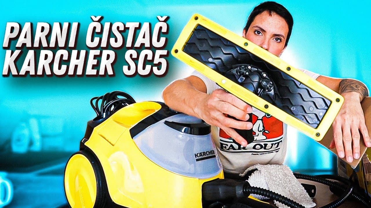 ČIŠĆENJE I USPOREDBA PARNI ČISTAČ KARCHER SC5