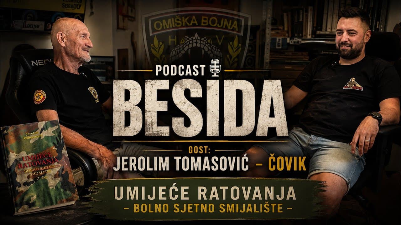 Omiški bojna | Jerolim Tomasović - Čovik | Podcast Besida #62 