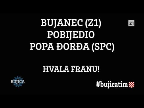 BUJICA 11.11.2024. SLOBODAN PROSPEROV NOVAK: Bujanec je rastrančirao popa Đorđa k’o Trump Kamalu!