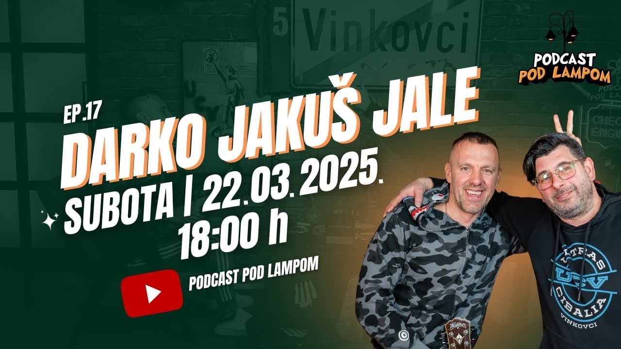 Podcast Pod Lampom - ep.17 - Darko Jakuš Jale