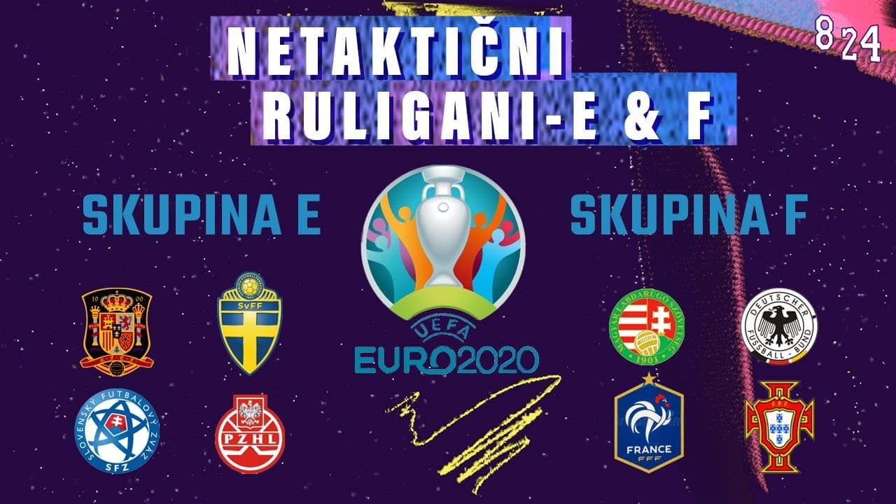#33 Euro 2020 E i F skupina / Šivak, Relja, Brzak i Šašak / Podcast 8 24