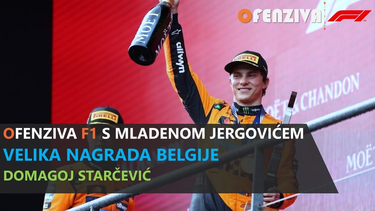 Ofenziva F1 s Mladenom Jergovićem - Velika nagrada Belgije