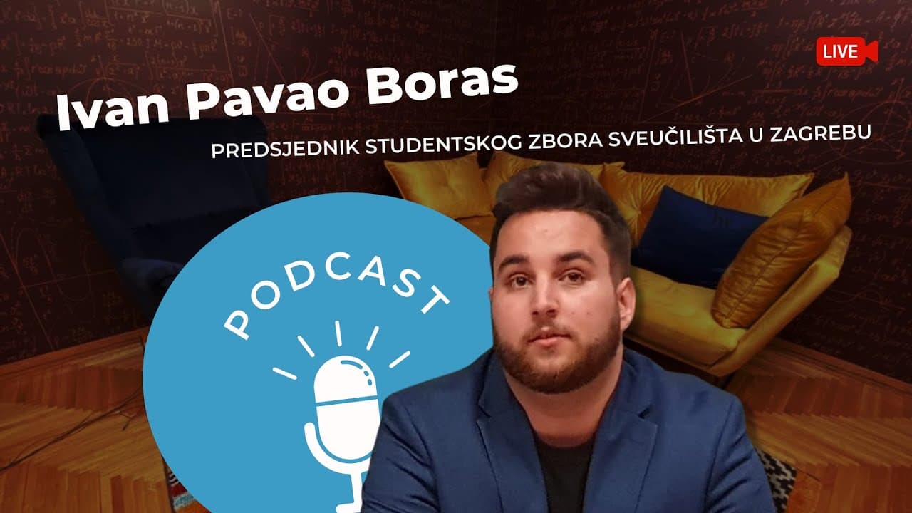 [Podcast] #25 Ivan Pavao Boras, predsjednik Studentskog zbora