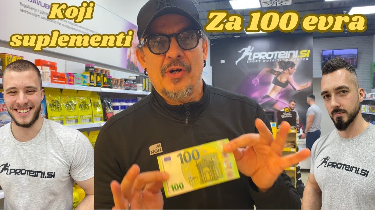 Šta kupiti od suplemenata za 100 evra? - Gruvamo Radina Ep.4 - RadiN Vlog #38