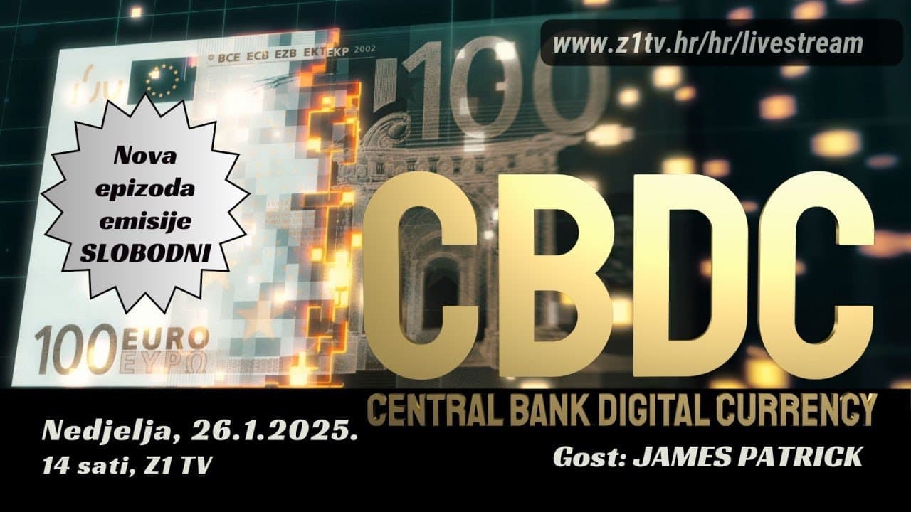 SLOBODNI podcast #101 James Patrick CBDC The end of money