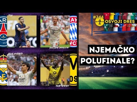 Real Madrid - Borussija D. i PSG - Bayern | "nevremenski, olujni" RM podcast #244