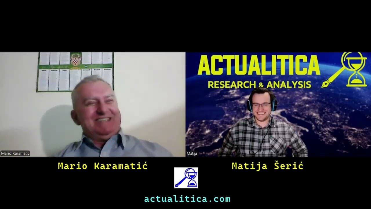 Actualitica Podcast #31 – Mario Karamatić: Neće biti novog rata u BIH, već dolaze tri republike