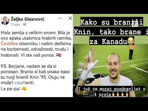 BUJICA 28.11.2022. DUJMOVIĆ: Borjan je prvi počeo, ‘jugoslaveni’ ga brane i navijaju za Srbiju!