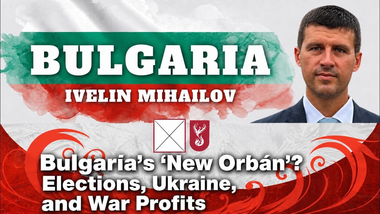 Bulgaria’s “New Orbán”? Ivelin Mihailov on Elections, Ukraine, and War Profits