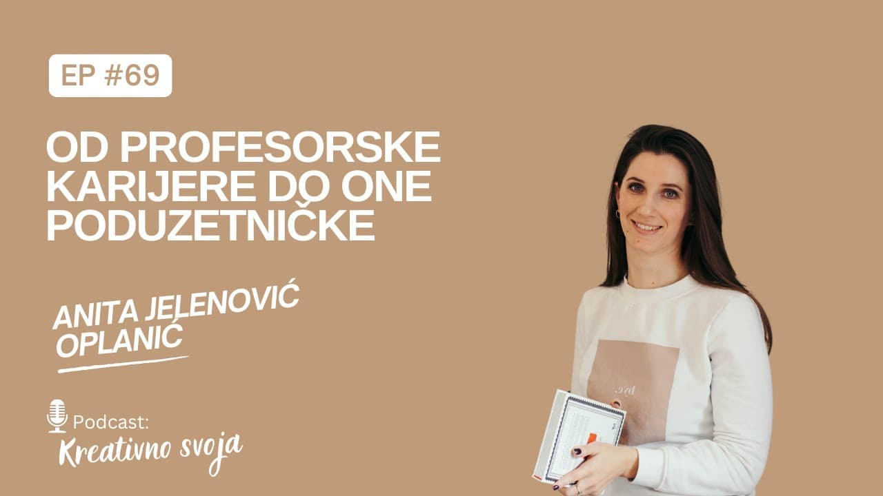 Od profesorske karijere do one poduzetničke I Anita Jelenović Oplanić