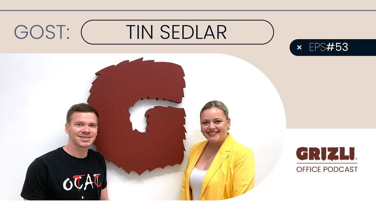 Grizli Office Podcast #53 - Tin Sedlar, stand-up komedija ne trpi cenzuru