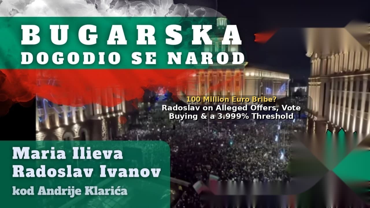 00 Million Euro Bribe? Radoslav on Alleged Offers, Vote Buying & a 3.999% Threshold