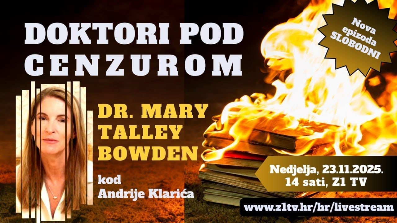SLOBODNI podcast #132 Mary Talley Bowden Doktorica koju su najviše ušutkavali u pandemiji