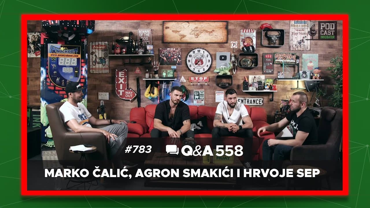 Podcast Inkubator #783 Q&A 558 - Marko Čalić, Agron Smakići i Hrvoje Sep