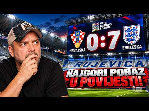 HRVATSKA vs ENGLESKA 0:7! TRAGEDIJA!