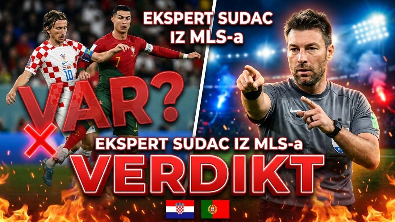 Portugal vs Hrvatska,Modric vs Ronaldo Gosti:"MLS sudac E.Jurišević  & Matju @ HRTdijaspora"